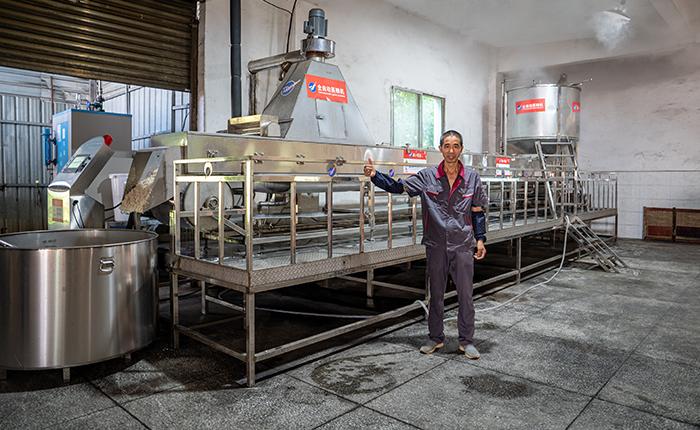 雅大全自動蒸飯機一人輕松操作