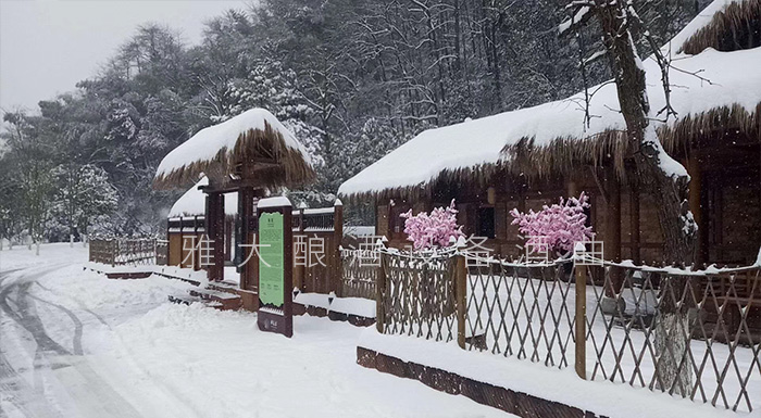 桃花源不僅桃花美，用熟料釀酒設(shè)備釀造的桃花酒更美-酒坊3